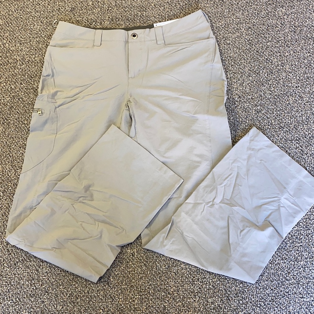 Patagonia women’s rock guide pants, grey size 8. NWT